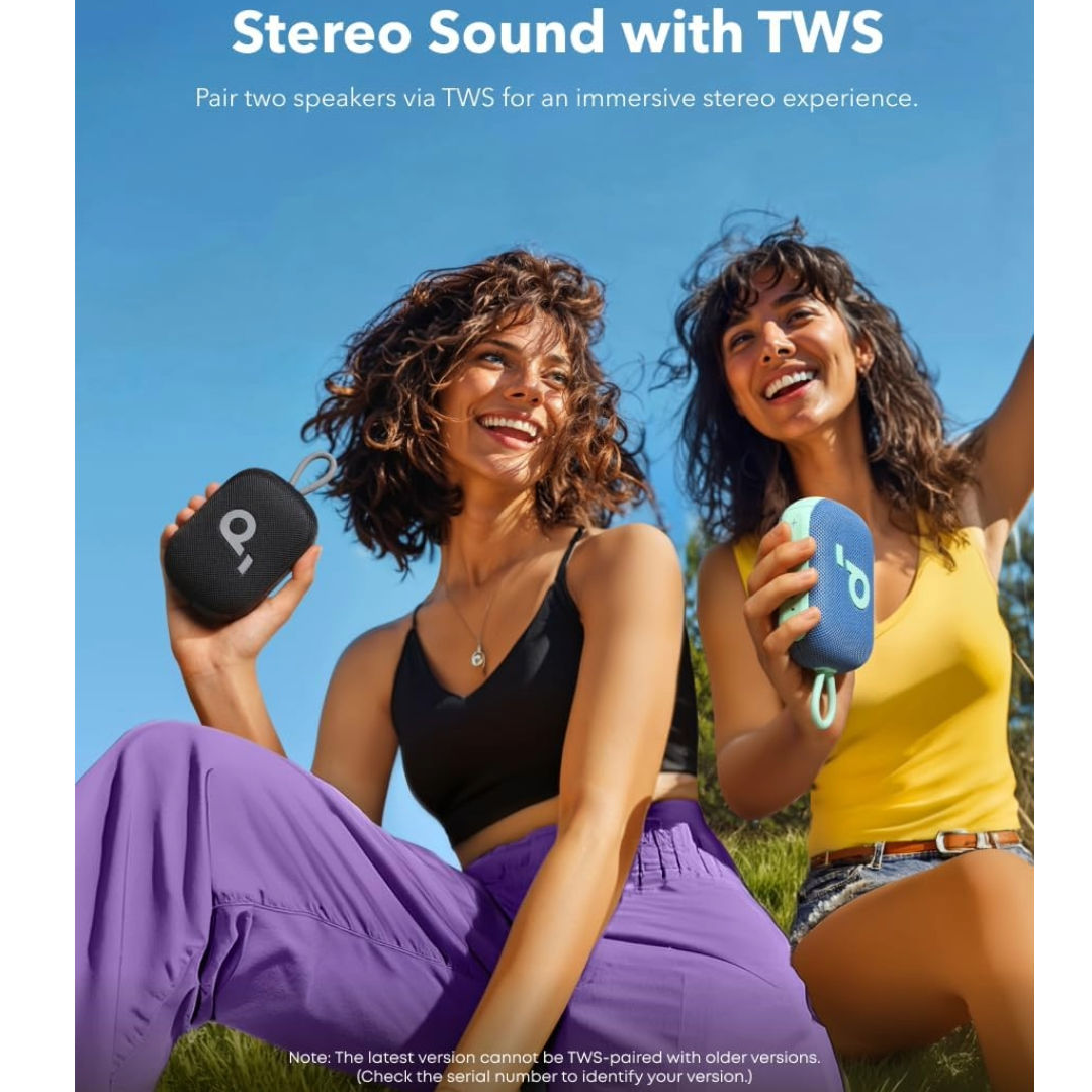 Anker Soundcore A31X1 Select 4 Go Bluetooth Speaker, 5W, 20-Hour Playback Time