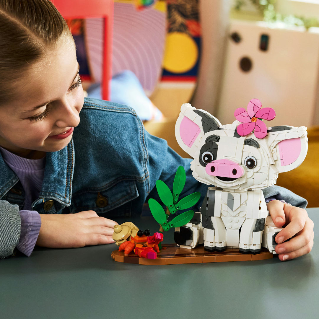 LEGO Disney Pua Building Set, For Age 9+ Years