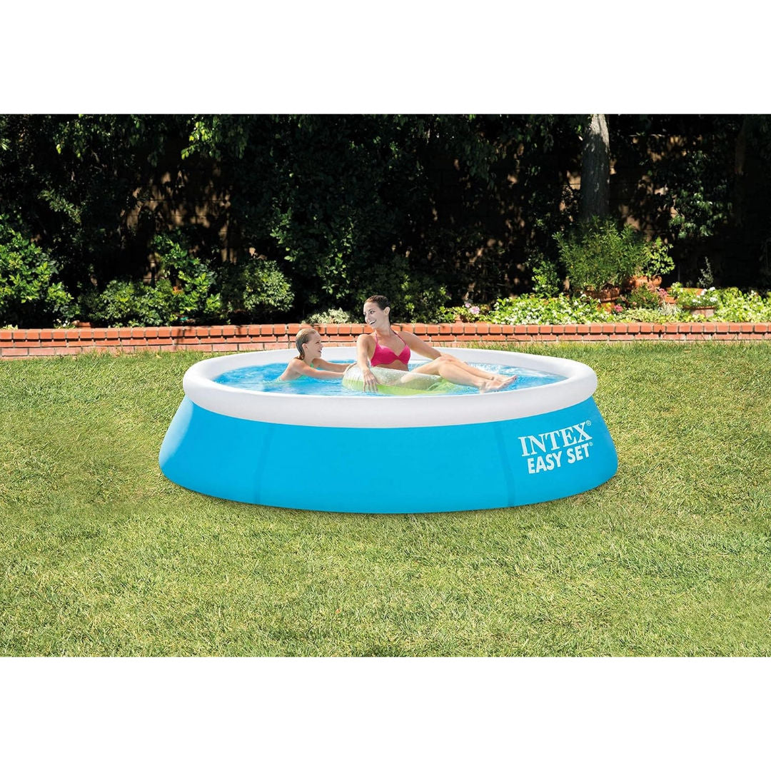 Intex Easy Set Pool Portable Inflatable Garden Pool for Kids & Adults