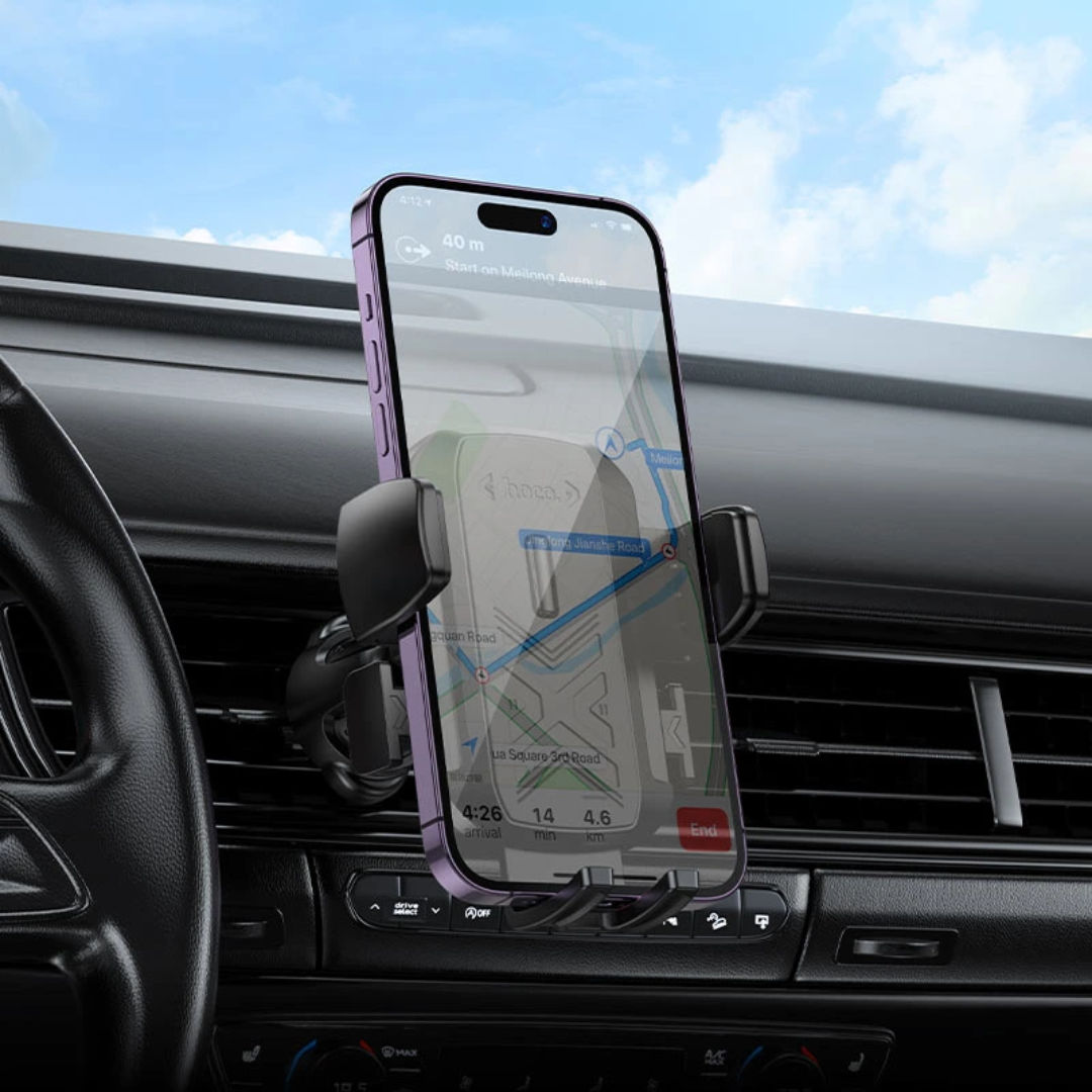 Hoco H64 Gamble One-Button Car Phone Holder for Air Vent