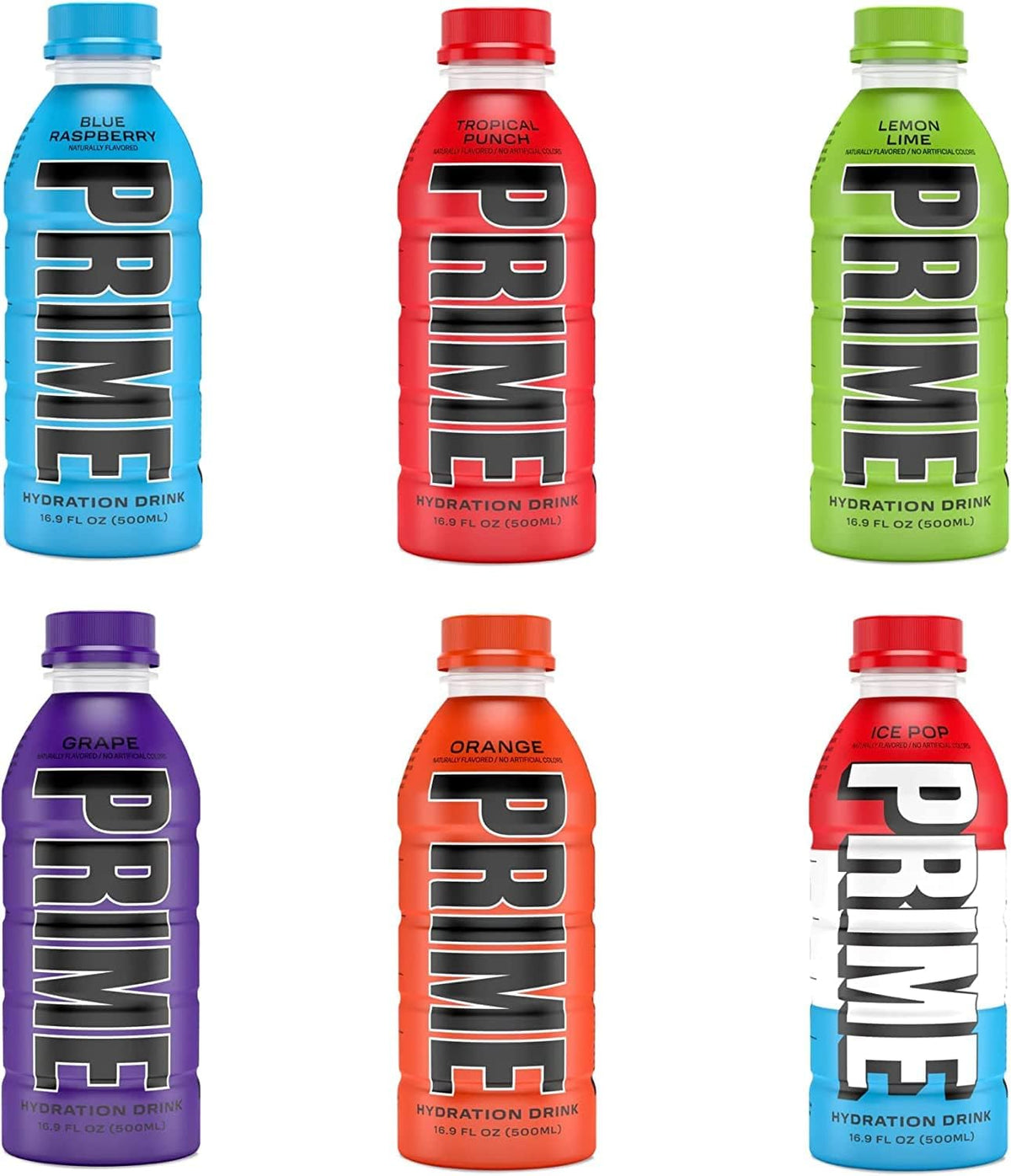 Prime hydration drink 500ml, Grapes
