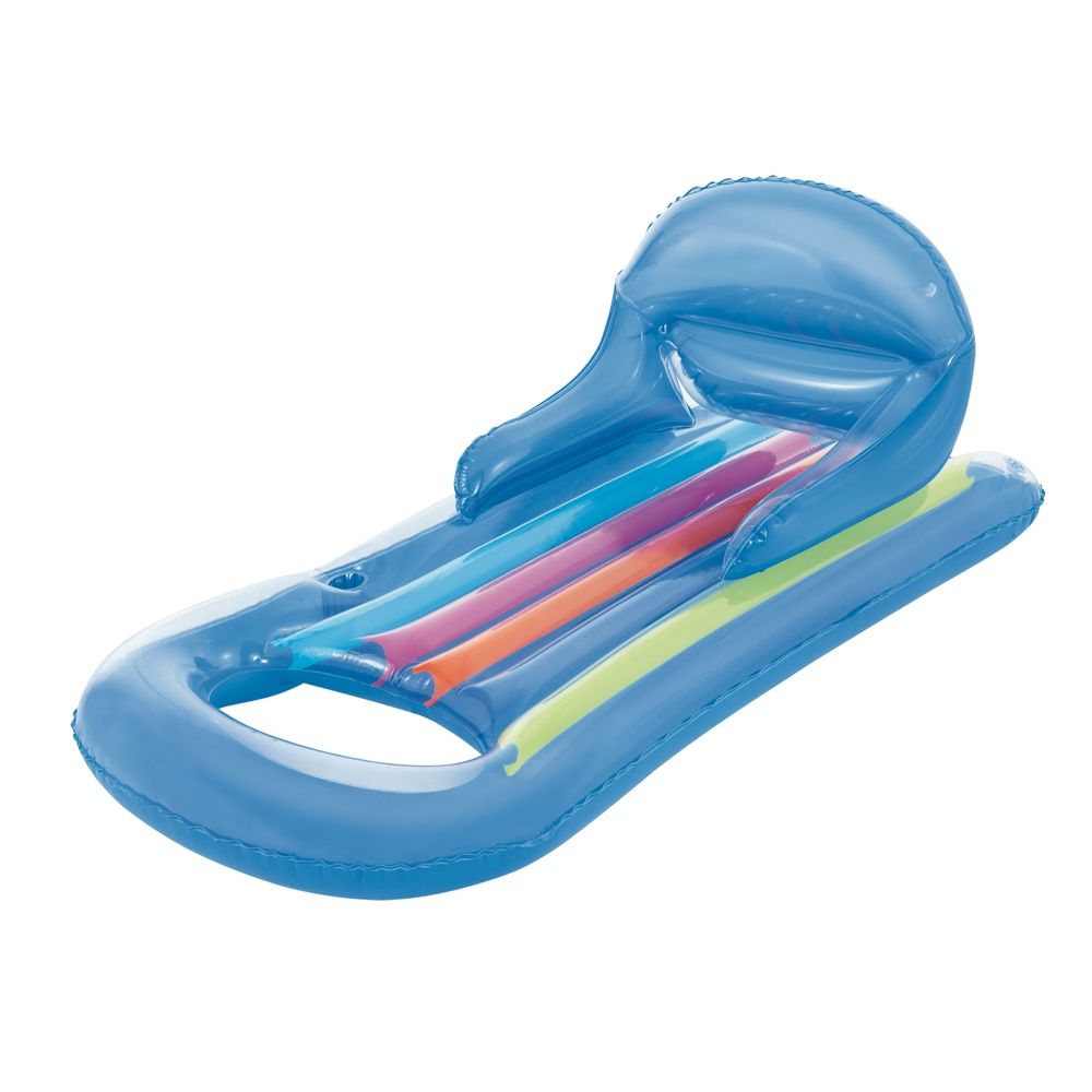 Bestway Inflatable Designer Fashion Lounge 150 x 77 x 50cm, Colors May Vary, 12+ years