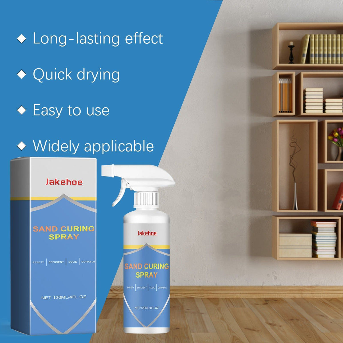 Cleaning Spray, Outdoor Wall Curing Stain Remover, Durable Surface Protection ,120ml
