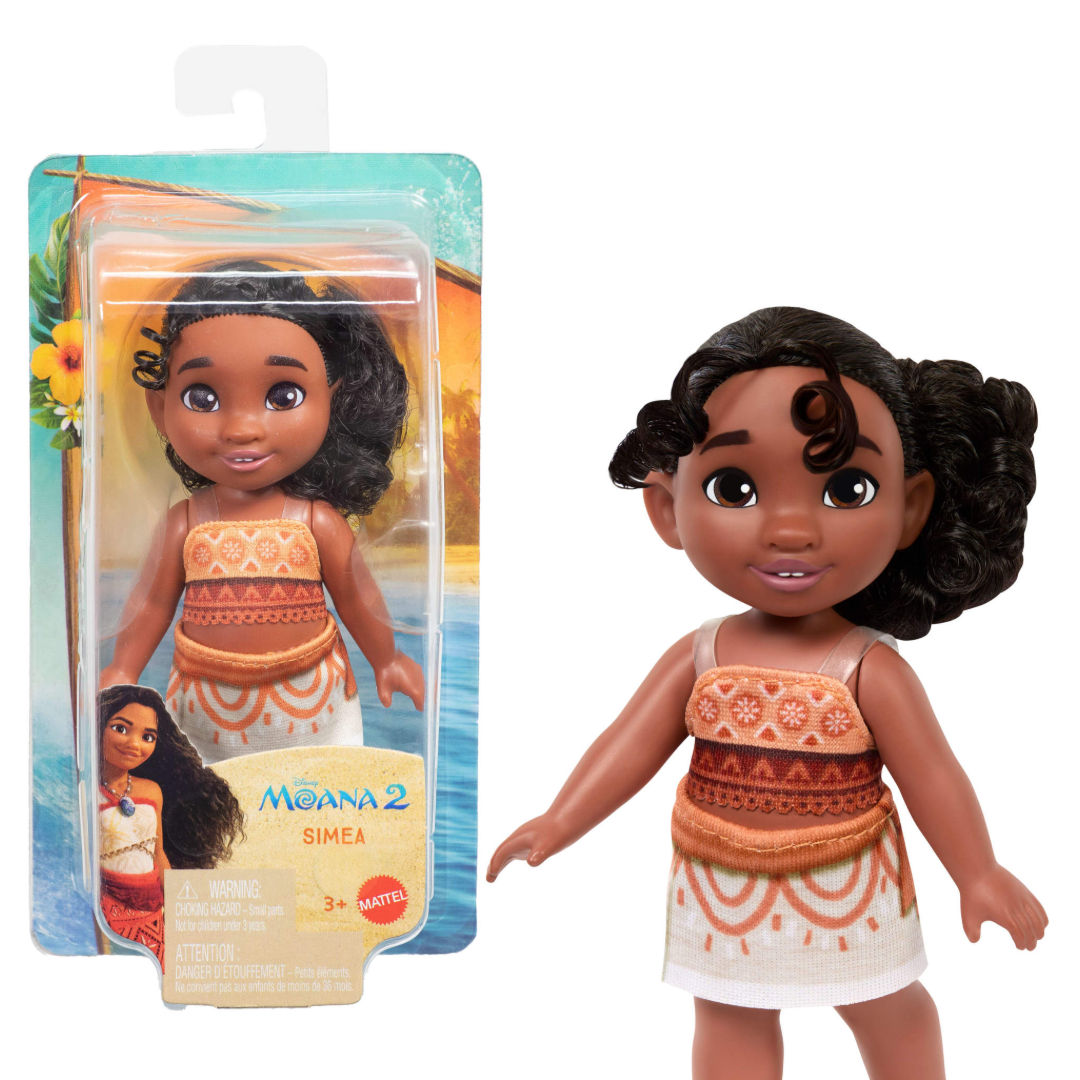 Disney Moana 2 Simea Fashion Doll, 16.18cm, For Age 3+ Years