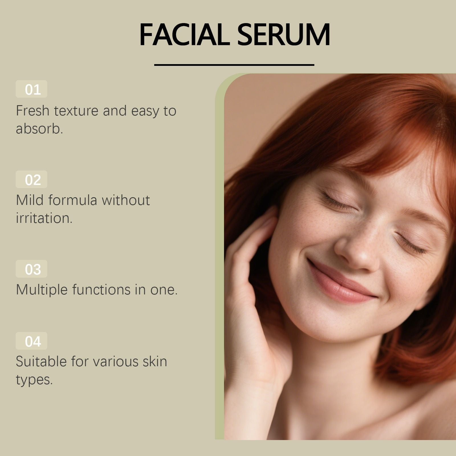 Hyaluronic Acid Face Serum Deep Hydration Essence 30ml