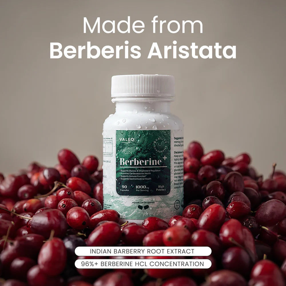 Valeo Berberine+ 1000mg 90s