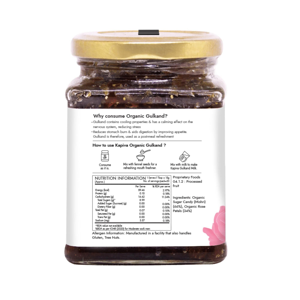 Shilajit Gold Resin + Gulkand Combo