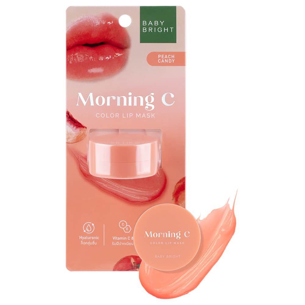 Morning C Color Lip Mask 3.8g Baby Bright (M) Peach Candy