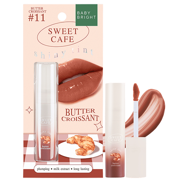 SWEET CAFE SHINY TINT 2.8G BABY BRIGHT (M) #11 BUTTER CROISSANT