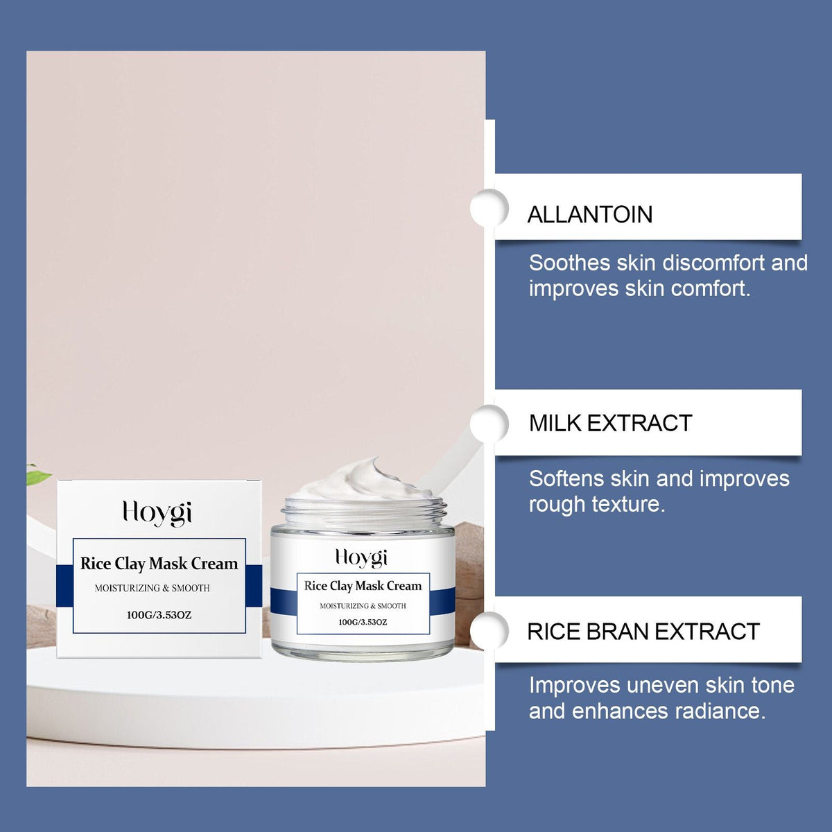 Rice Hydrating Face Mask Cream 100g