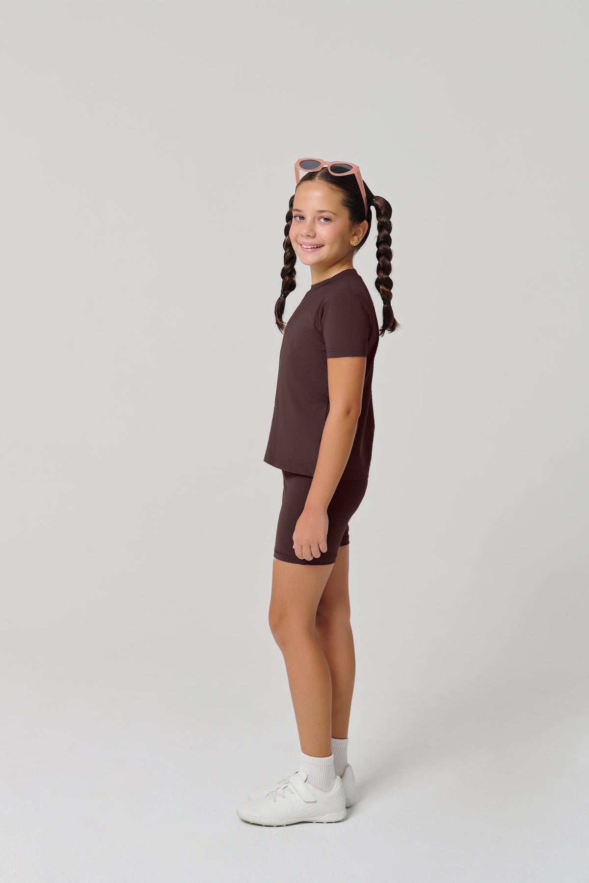 MULU Classic Kids Bikershorts - Brown