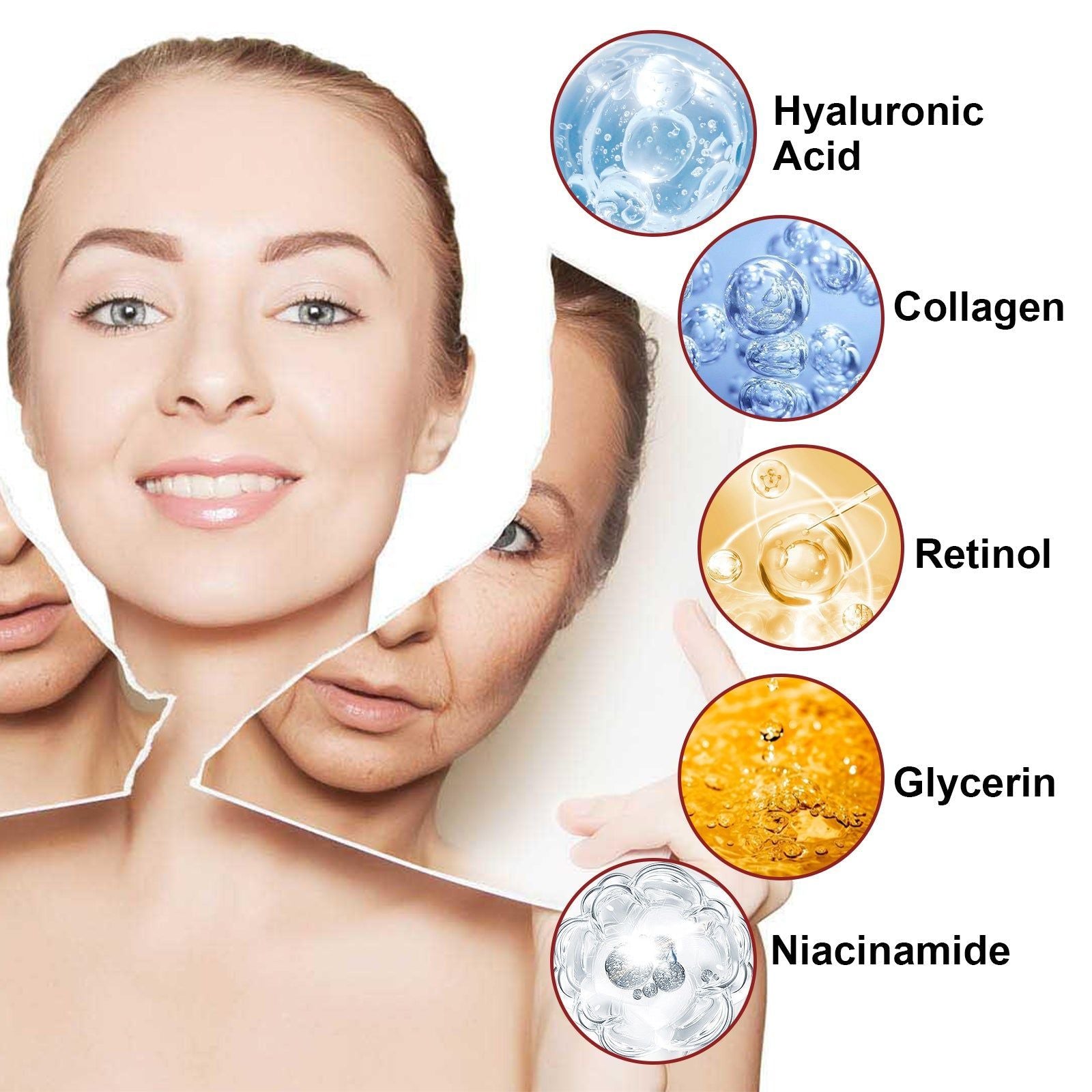 Revitalize Your Skin with Retinol Firming Cream, Anti-Aging, Moisturizing, Glow ,50ml
