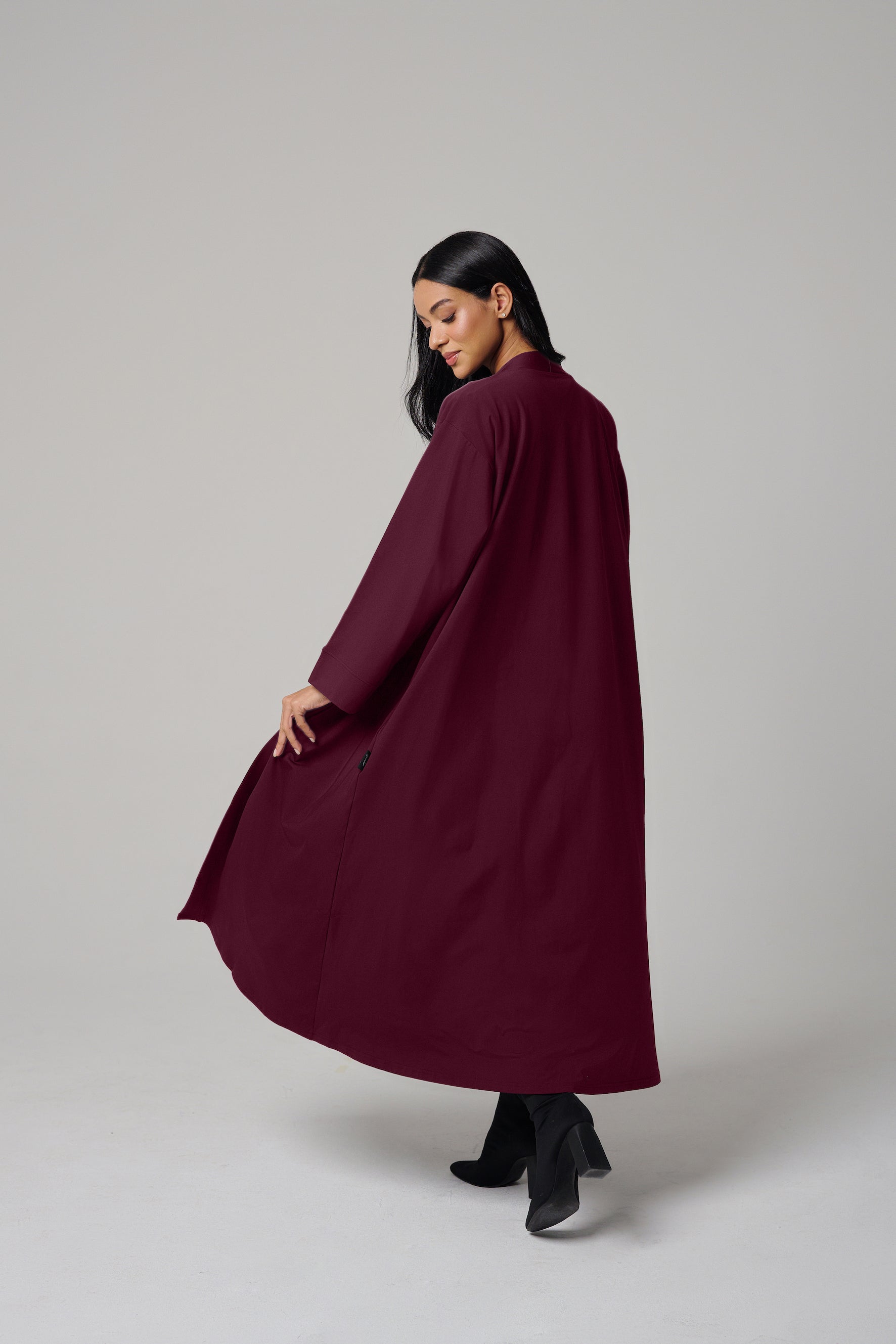 MULU Classic Women's Abaya - Maroon