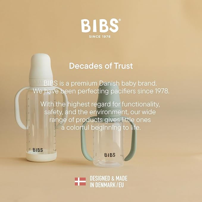 BIBS Baby Bottle Handle Ivory