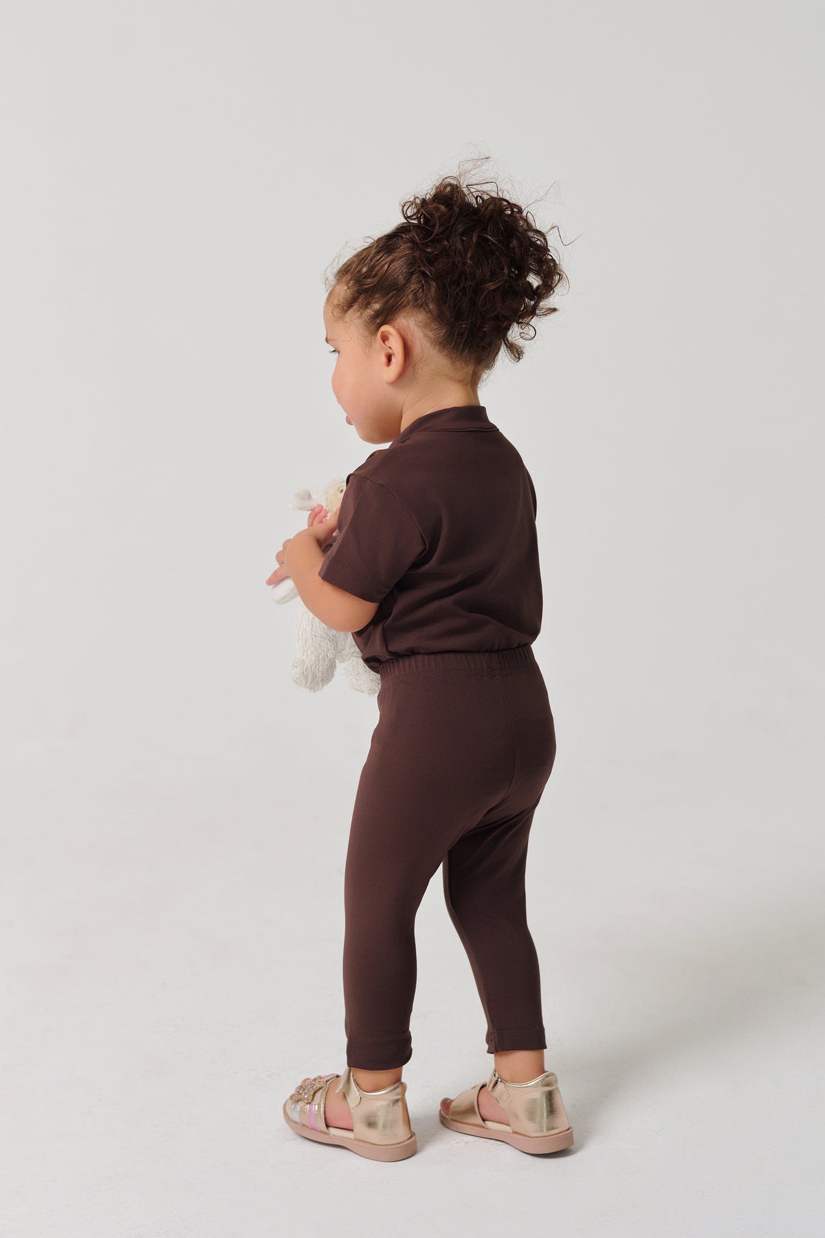 Regular Fit Baby Pants - Dark Brown