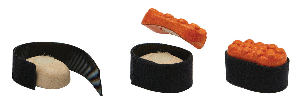PlanToys Sushi Set — Wooden Pretend Play Food Set