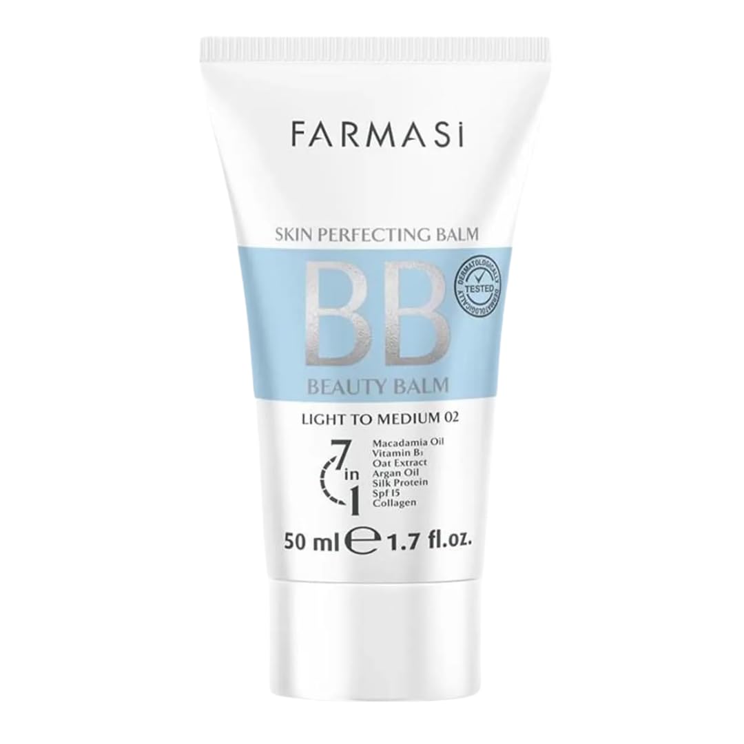 Farmasi BB Cream Light To Medium, 50ml, No.02