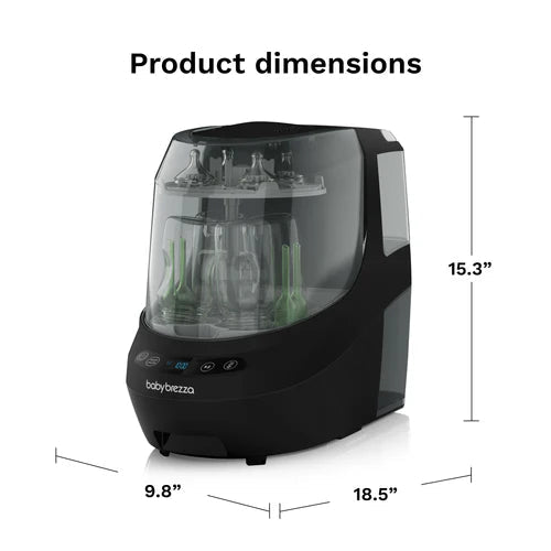 Bottle Washer Pro - All In One Washer, Sterilizer, Dryer - Premium Black