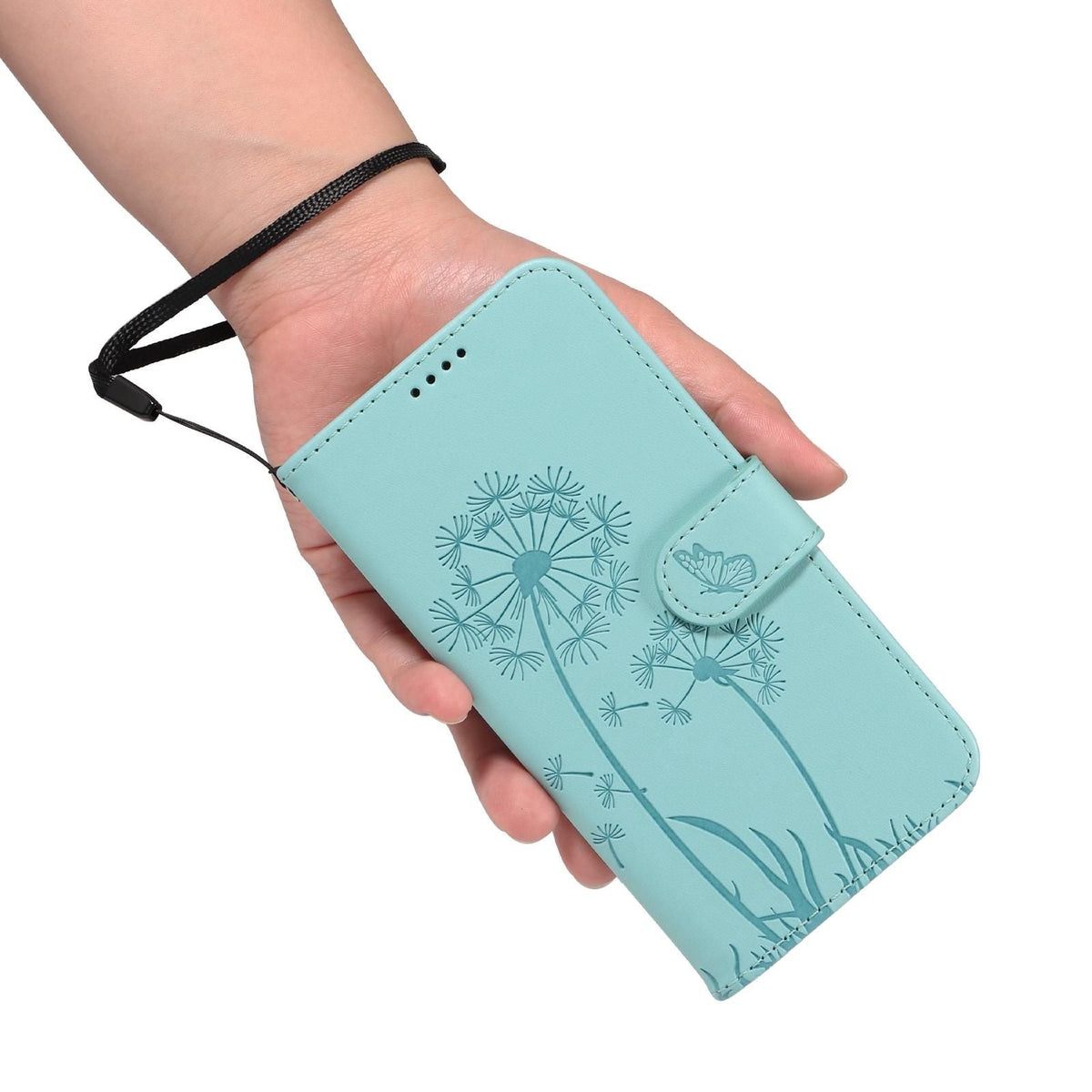 Dandelion Embossed Leather Case For OnePlus 13R 5G Global