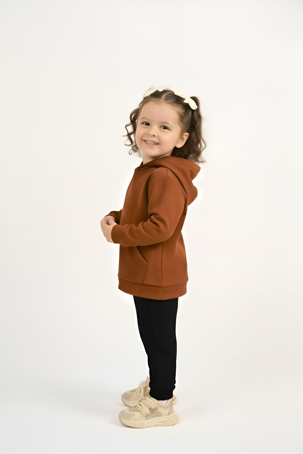 MULU Classic Baby Oversized Hoodie - Brown