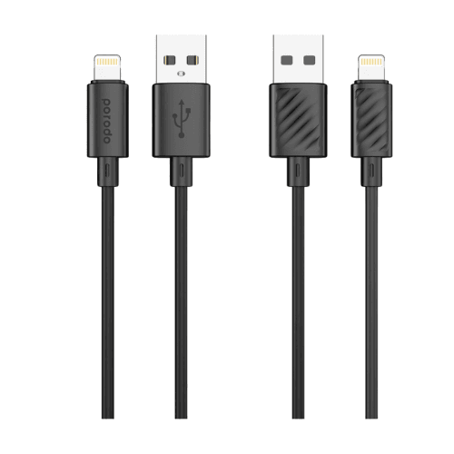 Porodo Blue USB-A to Lightning Cable 1.2m