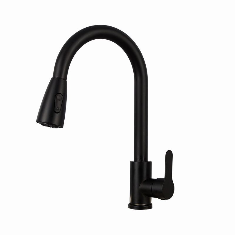 Stainless Steel Kitchen Pull-out Faucet,Spec: CLY002 Wire Drawing CLY002 Wire Drawing