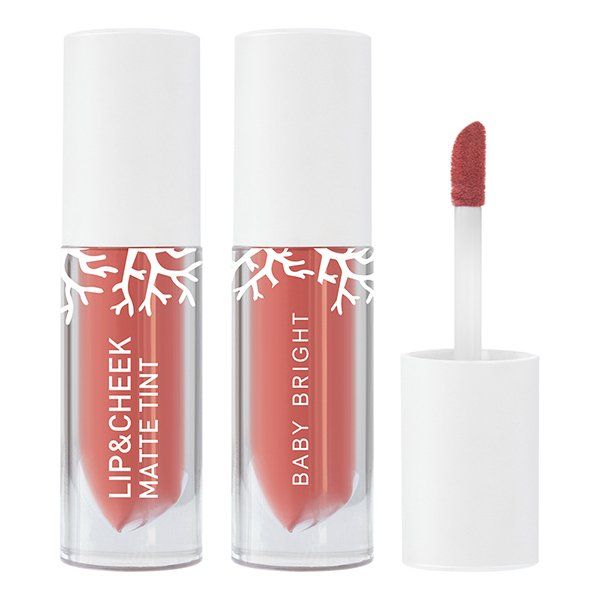 LIP & CHEEK MATTE TINT 2.4G BABY BRIGHT (M) #05 JUST PEACH