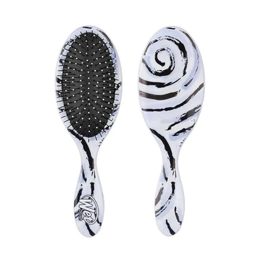 Wet Brush Original Hair Brush, Watercolor Motif, Purple Swirl
