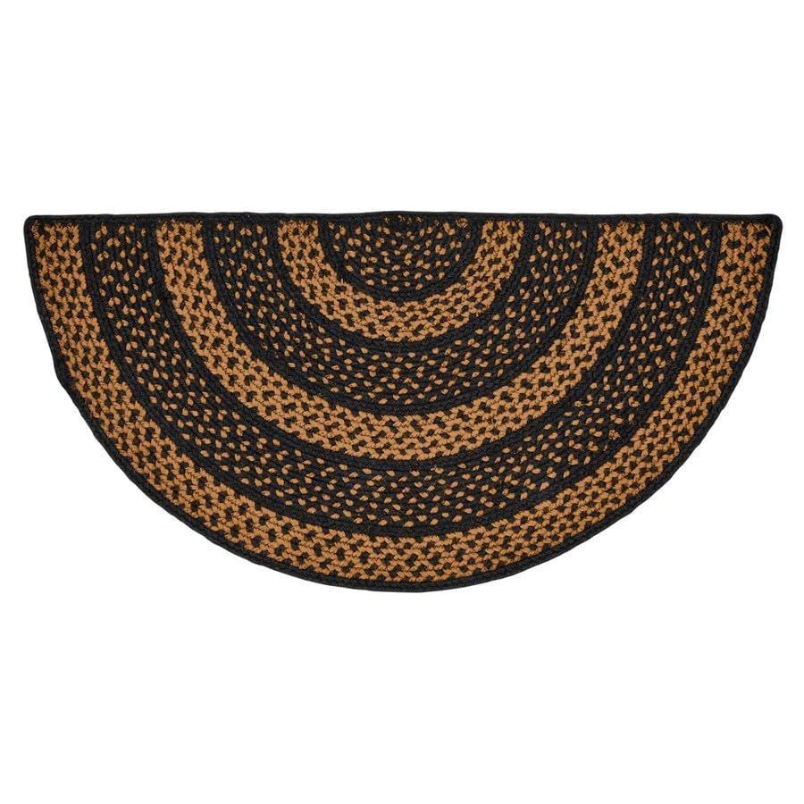 AIESY®  Beautiful U-shape Reversible Braided Stars Rug