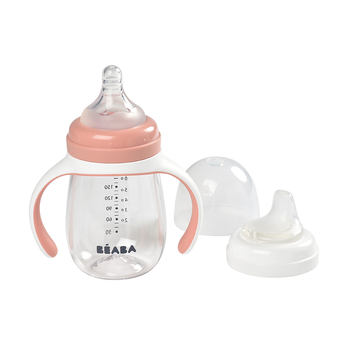 Beaba 2-in-1 Learning Cup Old Pink