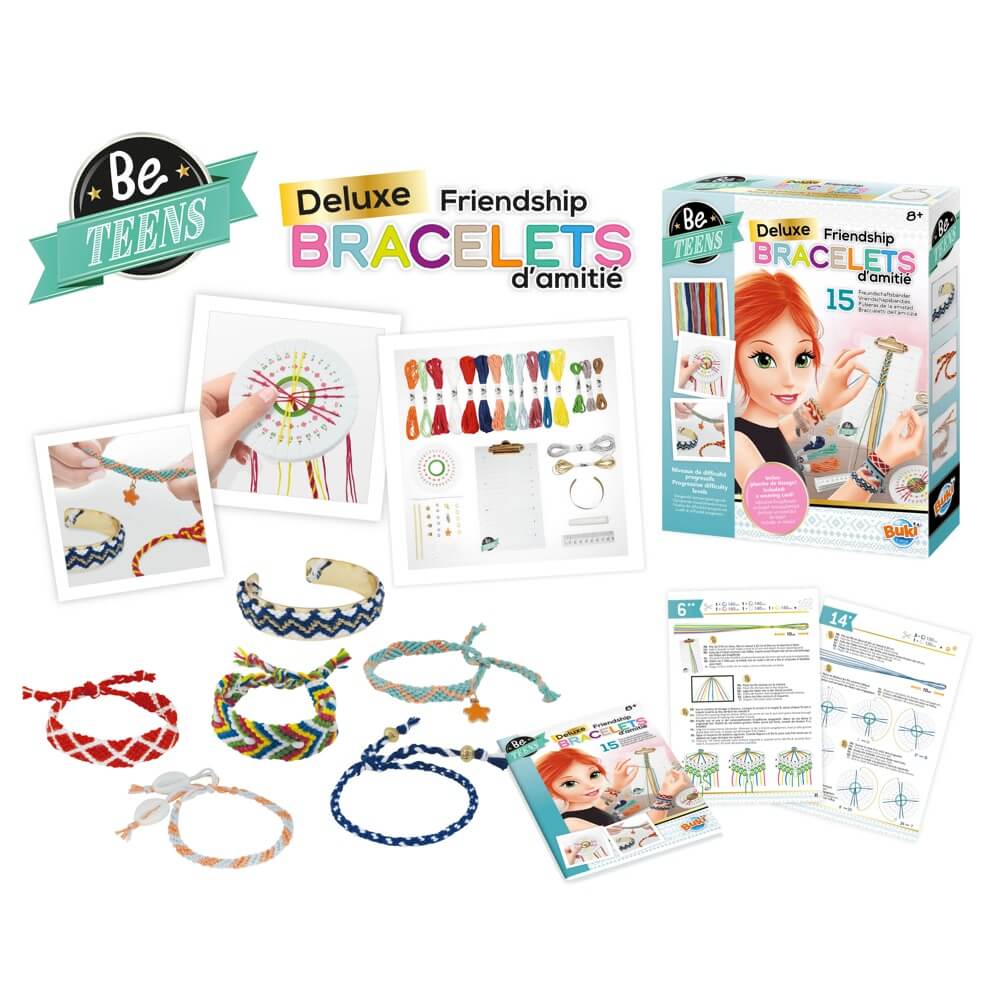 Buki France Be Teens Deluxe Friendship Bracelets DIY Kit