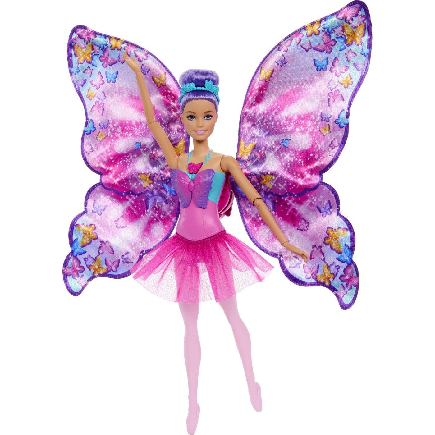 Barbie Dance and Flutter 2-in-1 Ballerina to Butterfly Doll