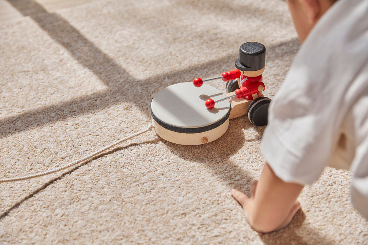 PlanToys Pull Along Drummer