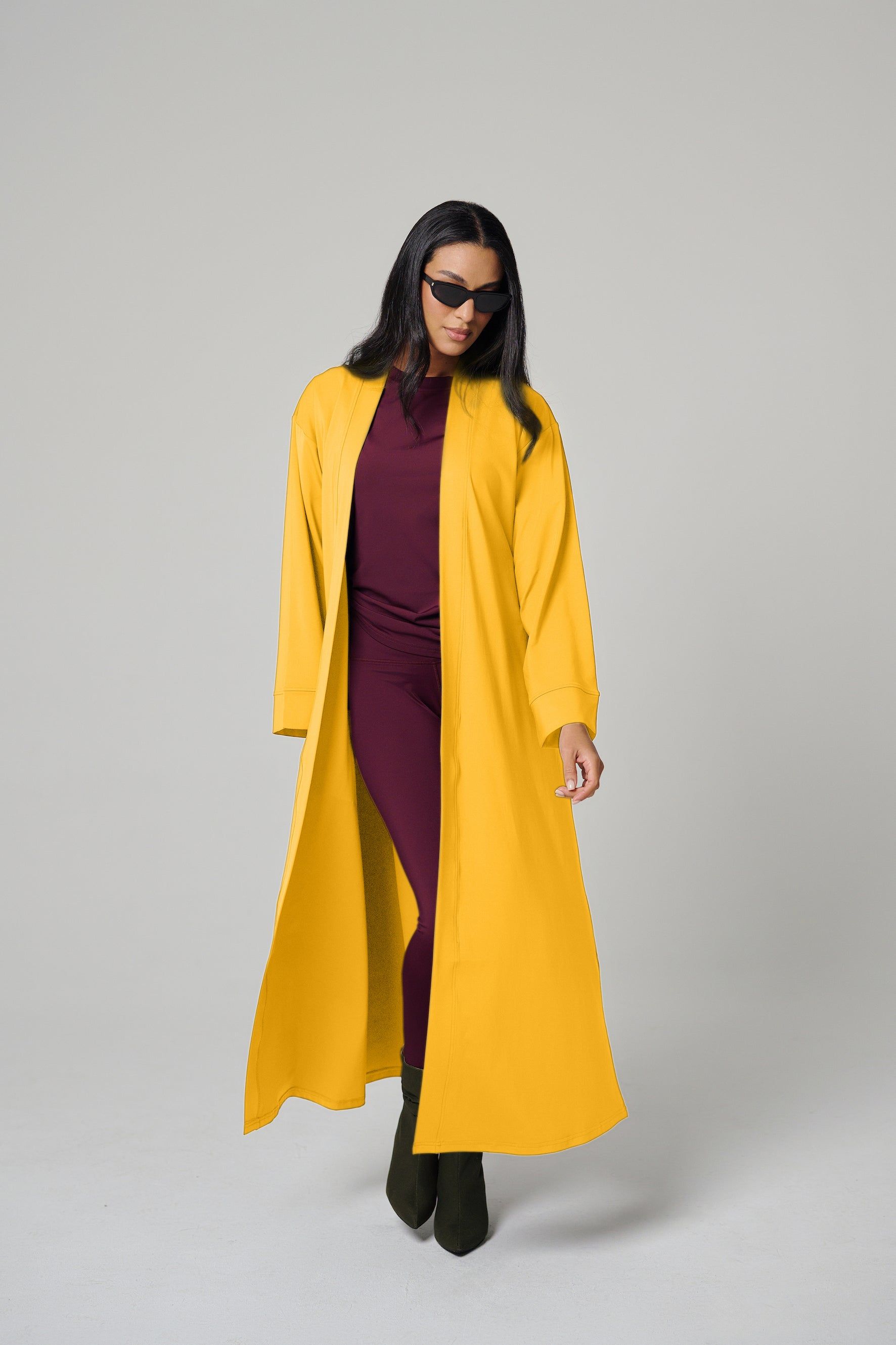 MULU Classic Women's Abaya - Yellow