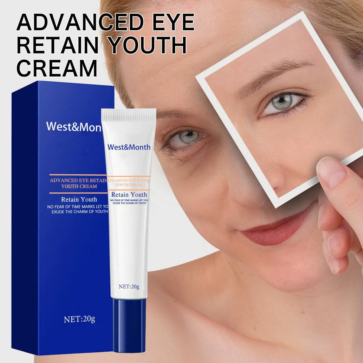 Youth Eye Cream, Firming, Wrinkle Resistant, Anti-Aging, Hydrating ,20g