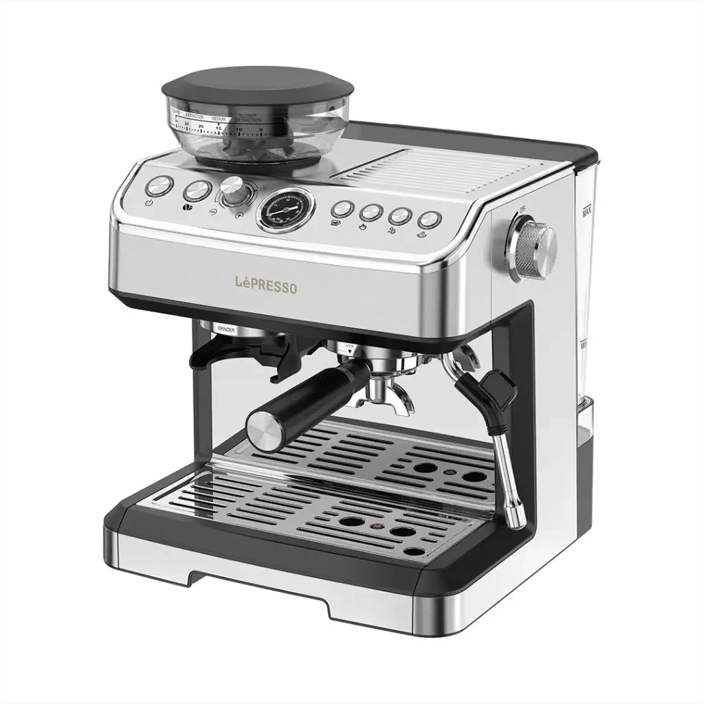 LEPRESSO ESPRESSO CONICAL GRINDER&amp;STEAMAR