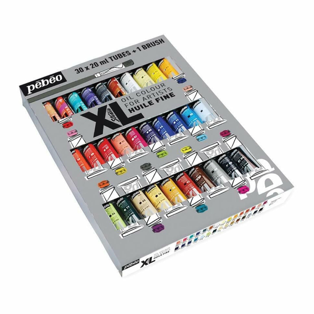 Pebeo XL Fine Oil Colour Set,  30×20 ml, 920231