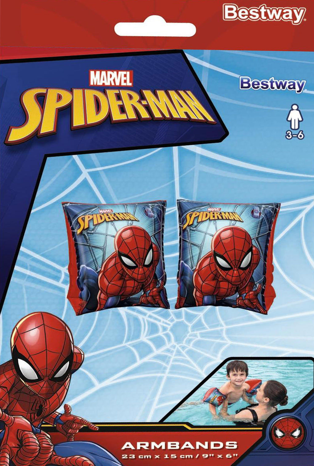 BWAY SPIDERMAN ARMBAND 23X15CM