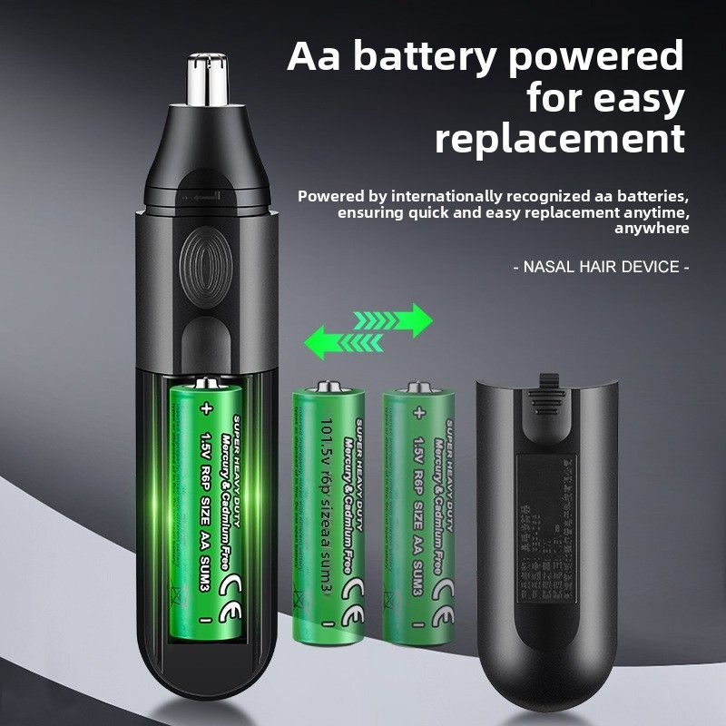 Battery Powered Portable Nose Hair Trimmer