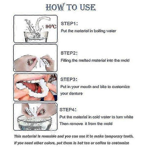 Upper/lower Comfort Fit Flex Whitening Denture Braces-bbcs zxin