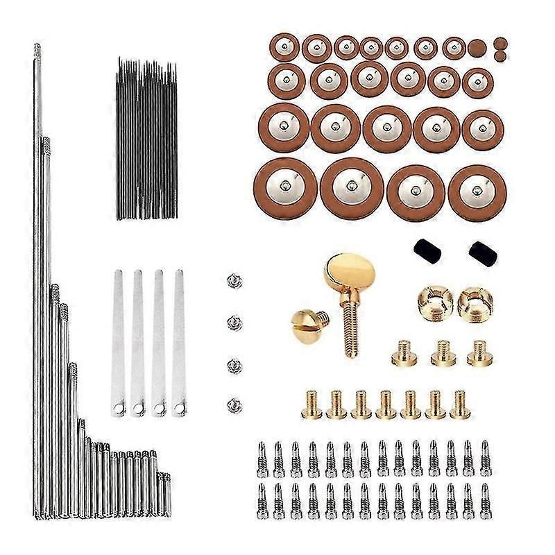 119pcs/set Alto Saxophone Repair Parts Screws and Springs Kit for Woodwind Instrument DIY Maintenance
