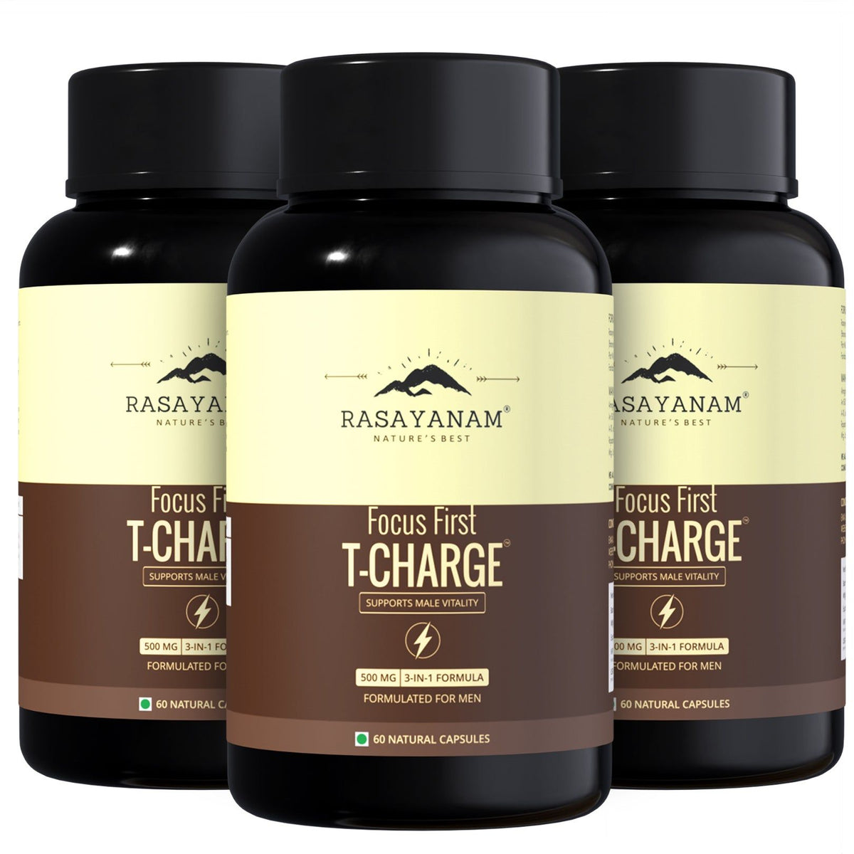 Rasayanam T-Charge Capsules (500mg)