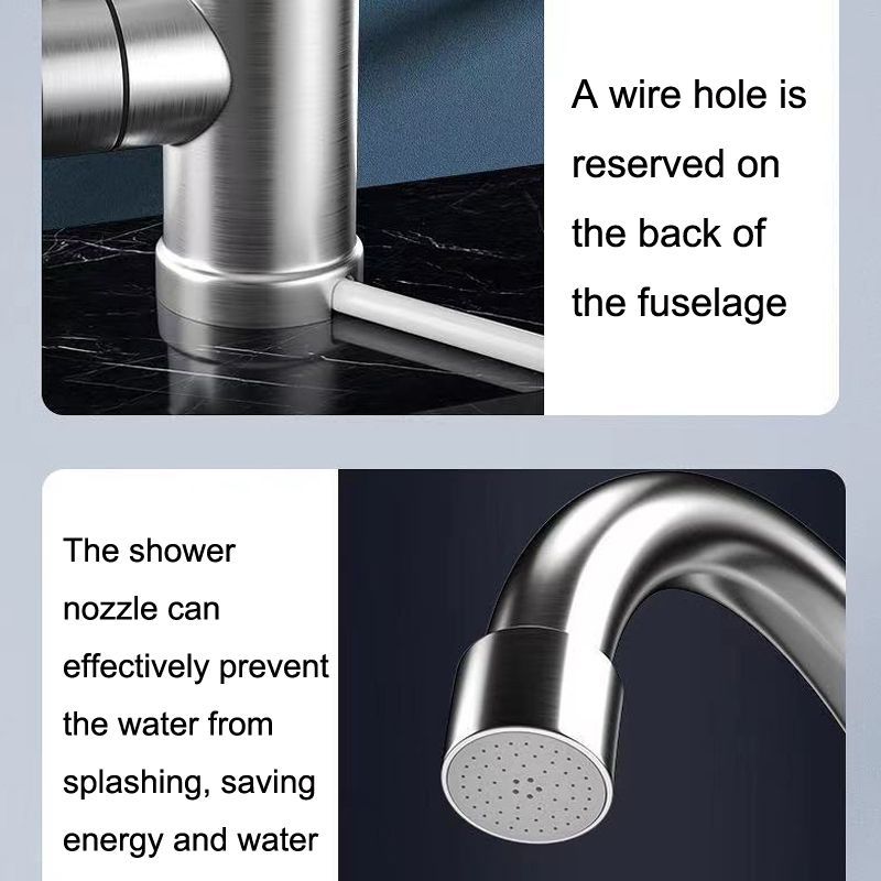 Water Faucet, Style: Stainless Steel Universal Pipe Type Stainless Steel Universal Pipe Type