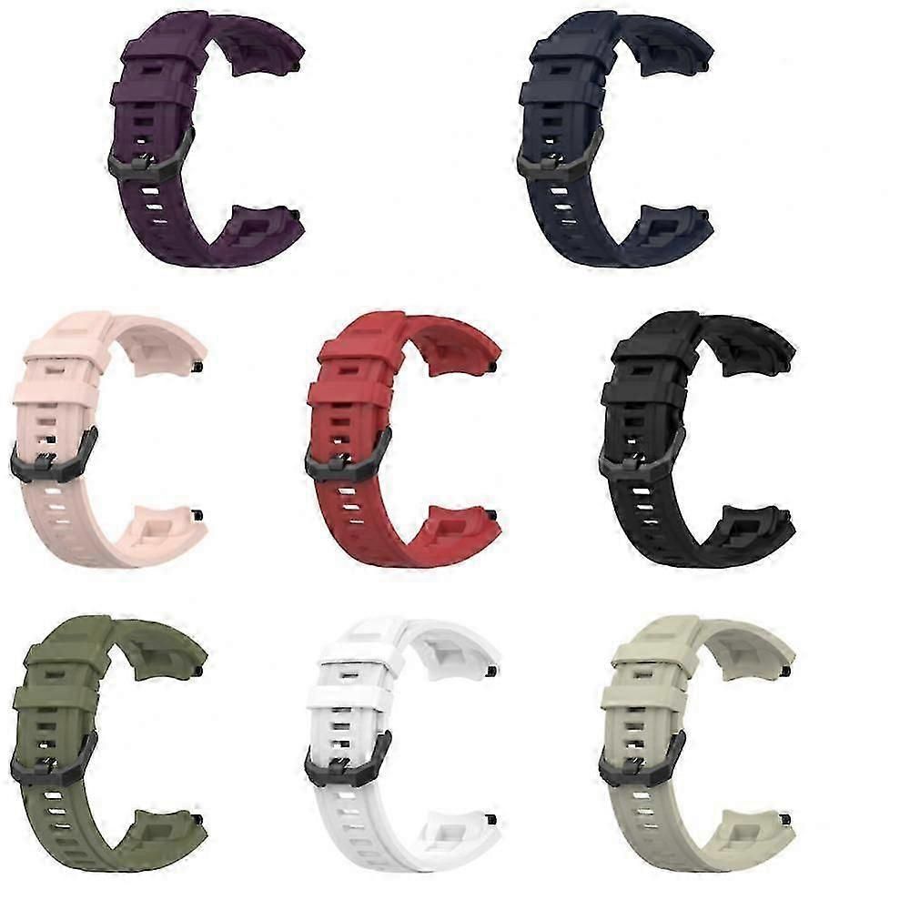Silicone Strap Replacement For Amazfit T-Rex 2 Smart Watch