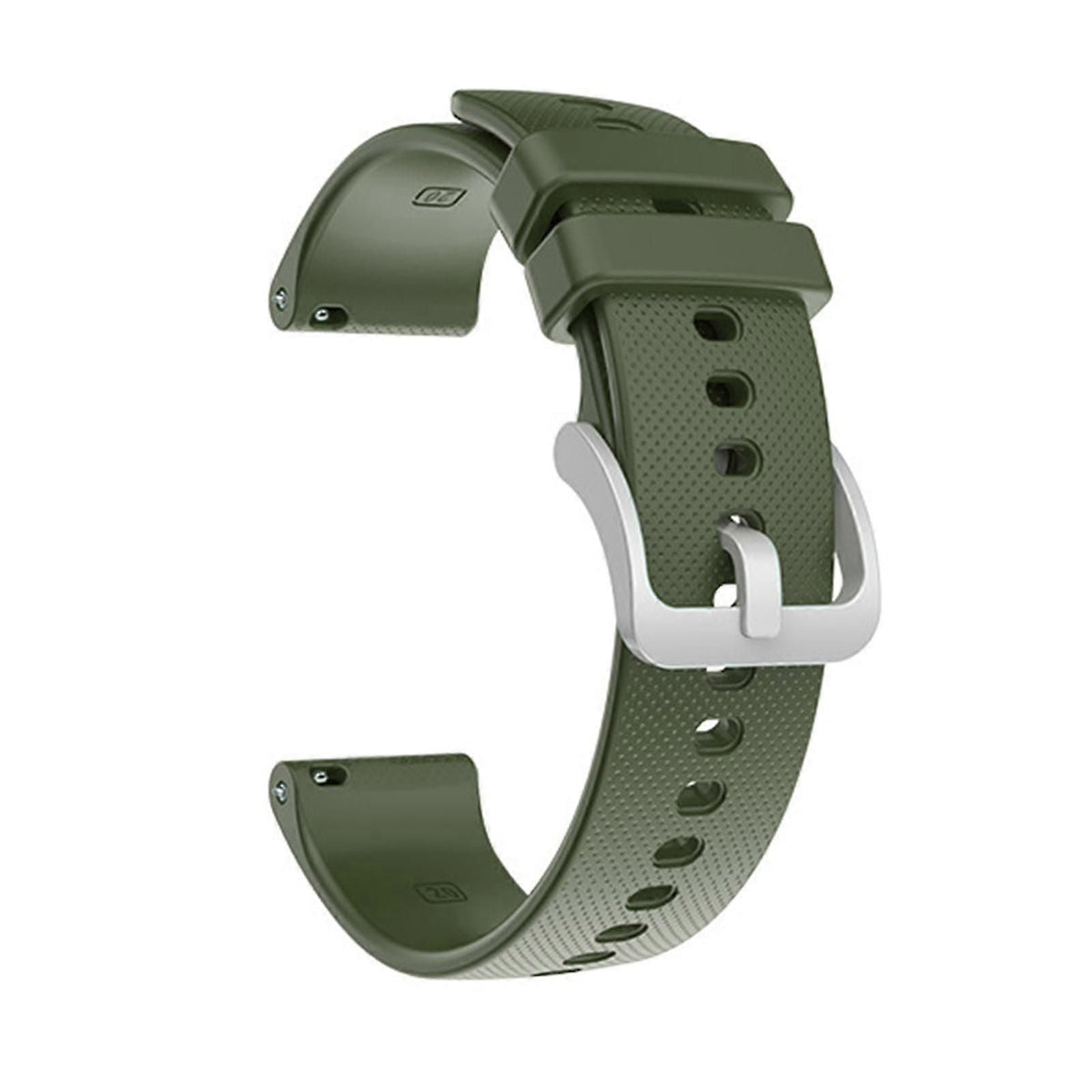 Watch Band 20mm/22mm Plaid Soft Silicone Watchband Wrist Strap Replacement For Garmin Venu Sq/venu/vivoactive 3 4/forerunner 245 zxin