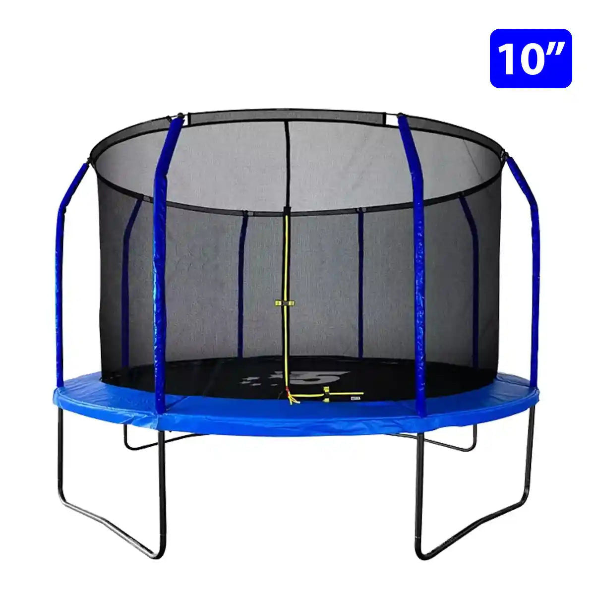 10' Trampoline With Safety+Ladder