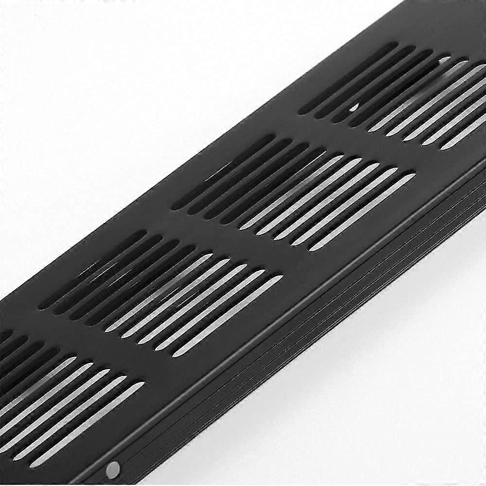 2 Pcs Aluminum Air Vent Grille Cover For Kitchen Cabinet Use