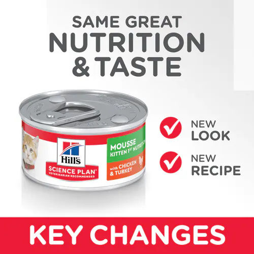 Hill’s Science Plan Kitten & Mother Mousse With Chicken & Turkey 85gx12