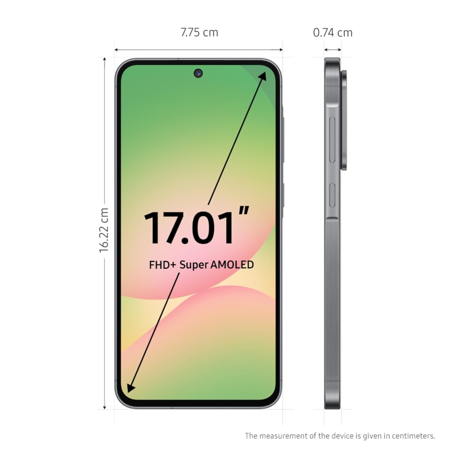 Samsung Galaxy A56 5G Android Smartphone Graphite, 8GB RAM, AI Camera, AMOLED Display