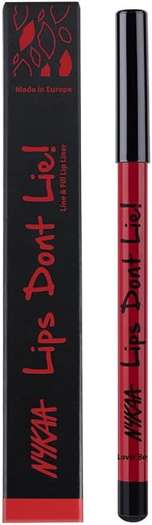 Nykaa lips Don't Lie Lip liner Lover Boy08